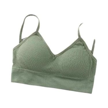 Imagem de Sutiã Esportivo Feminino Sem Costura, Top Push-up, Lingerie Sexy, Roup