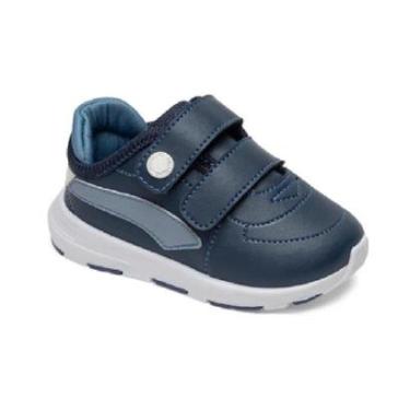 Imagem de Tênis Infantil Menino Pimpolho Sport Jogging Azul 0120429C-Masculino