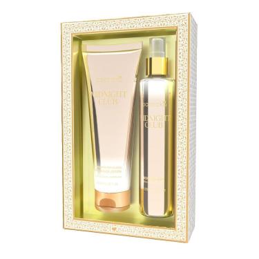 Imagem de Kit Pokoloka Midnight Club Feminino - Body Splash 250ml + Hidratante Corporal 240ml