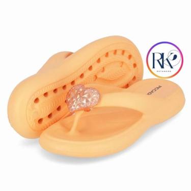 Imagem de Chinelo Piccadilly Marshmallow com Enfeite Lançamento cor:salmãotamanh