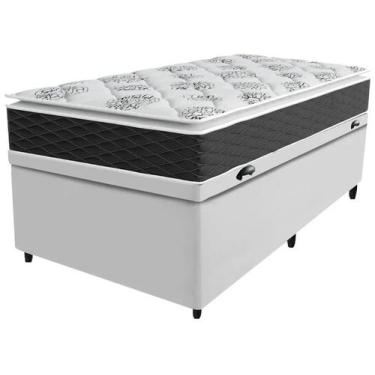 Imagem de Cama Box (Box + Colchão) Solteiro V-Joy Umaflex - de Mola Ensacada 63c