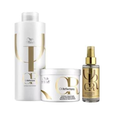 Imagem de Kit Oil Reflections Duo Salão + Oil Reflections 100ml Brinde - WELLA P