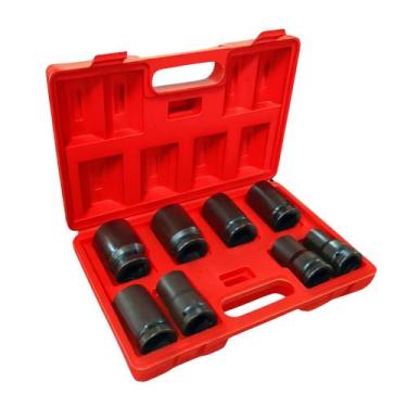 Imagem de Kit Soquetes De Impacto 1 Pol 24 A 41 mm 8 Peças - Lisfer