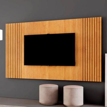 Imagem de Painel para Tv até 65 Polegadas 135cmx237cm 100% MDF Ripado Piazza - M