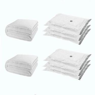 Imagem de Saco À Vácuo Para Viagem Roupas Organização 70x100cm - Fullcommerce