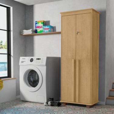 Imagem de Armário Multiuso México com 2 Portas com Chave e 4 Prateleiras RV Móve