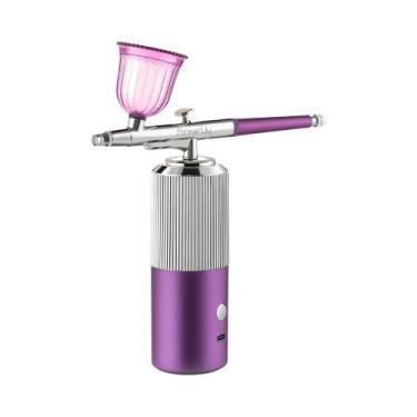 Imagem de Mini Kit De Aerógrafo Para Maquiagem Facial, Unhas, Tintura De Cabelo,