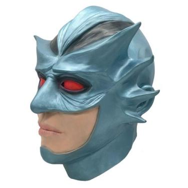 Imagem de Máscara de cosplay Aquaman Latex para festa de Halloween - yiweisai