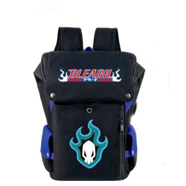 Imagem de Mochila escolar Bleachs Anime para crianças 35x18x45cm - yiweisai