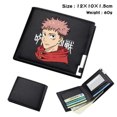 Imagem de Carteira Jujutsus Kaisens Anime Characters Slim BiFold PU - yiweisai