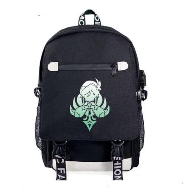 Imagem de Mochila escolar Anime Genshins Impactss para crianças - yiweisai