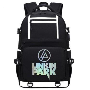 Imagem de Mochila Linkin Park Anime School Bag Cartoon Student - Yiweisai