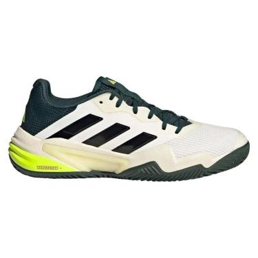 Imagem de Tênis Adidas Barricade 13 Off White e Preto Masculino-Masculino