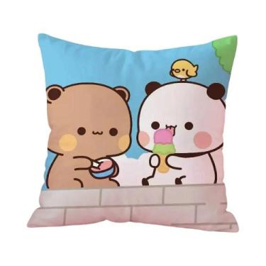 Imagem de Capa De Almofada Bubu Dudu Com Estampa Estampada Para Sala De Estar, C