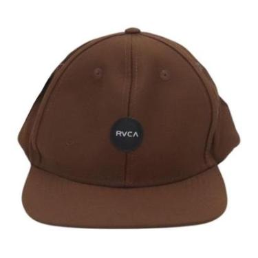 Imagem de Boné RVCA Snapback Circle - Marrom-Unissex