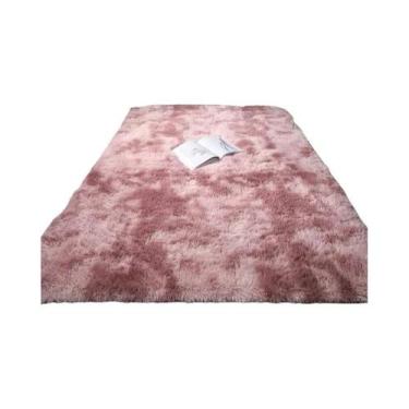 Imagem de Tapete Rosa Fofo Para Quarto Infantil, Tapete Macio Para Decoração De 