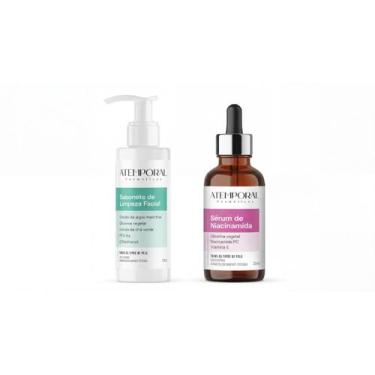 Imagem de Kit Anti Oleosidade Anti Acne Anti Cravos Gel + Serum - ATEMPORAL COSM