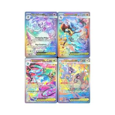 Imagem de Cartas De Jogo Clássicas De Anime Dragonite Charizard Lucario Gardevoi