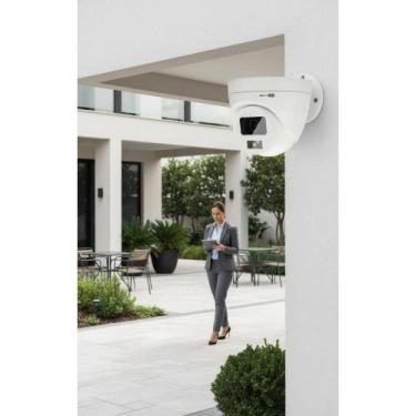 Imagem de Câmera HD 1080p Colorida 20m Visão Noturna Dome Branca - Congratulatio