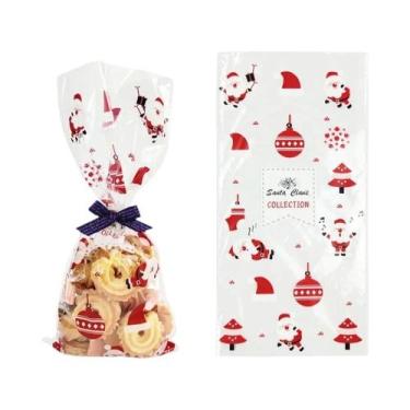 Imagem de 50 Unidades De Sacos De Presente De Natal Do Papai Noel, Embalagens De