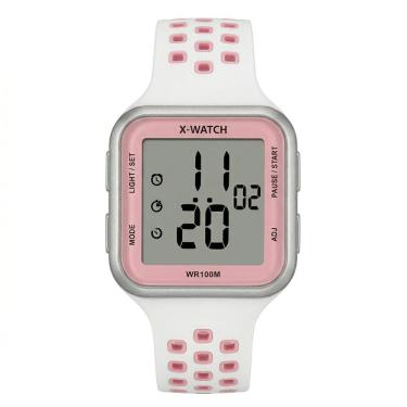 Imagem de Relógio X-Watch Feminino Ref: Xlppd069 Bxbx Retangular Digital