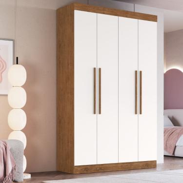 Imagem de Guarda Roupa Solteiro 4 Portas Em MDF Melbourne Doripel