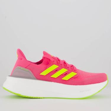 Imagem de Tênis Adidas  5 Feminino Rosa e Verde-Feminino