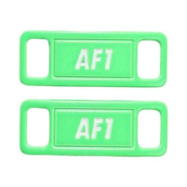 Imagem de Fivela De Metal Unissex Para Cadarços De Tênis AF1, Acessórios De Deco