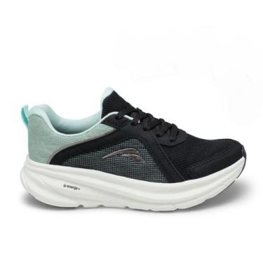 Imagem de Tenis feminino kolosh corrida academia impulse confortavel, Preto, 36
