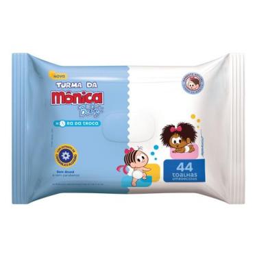 Imagem de Toalhas Umedecidas Turma Da Mônica Baby Hora Da Troca - Turma da Mnica