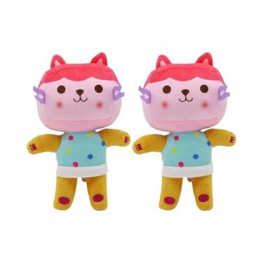 Imagem de Brinquedo De Pelúcia Gato Sereia Para Crianças, Boneca Mercat Da Gabby