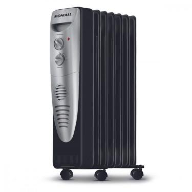 Imagem de Aquecedor A óleo Mondial A-06 Preto Com Prata