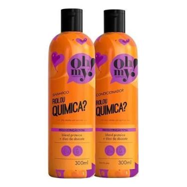 Imagem de Kit Shampoo e Condicionador Rolou Química 300ml Oh My - Haskell
