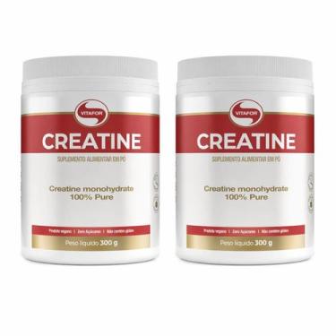 Imagem de Kit 2x Creatine Creatina Monohidratada Pura 300g Vitafor