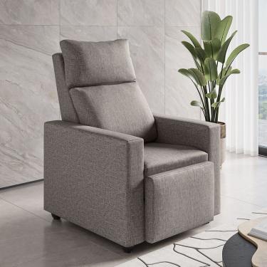 Imagem de Poltrona Reclinavel Samara com Tecido Linho Claranti