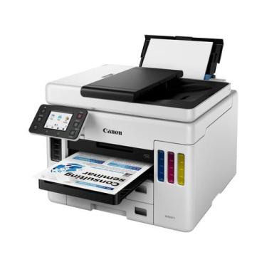 Imagem de Impressora Multifuncional Canon GX7010 Mega Tank Maxify Colorida, Bivo