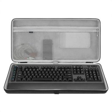 Imagem de Bolsa de transporte de viagem Hard Shell para teclado Geekria G613 G30