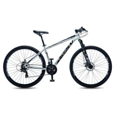 Imagem de Bicicleta KRW Aro 29 Alumínio 21 Velocidades MTB Shimano TZ Freio a Disco Suspensão Dia...