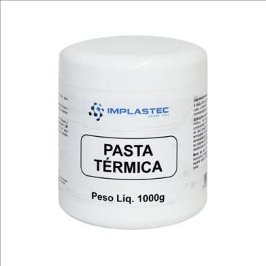 Imagem de Pasta Térmica 1000g Implastec Processador Cpu, BRANCO