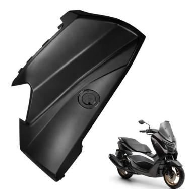 Imagem de Carenagem capa lateral do farol esquerdo preto fosco original yamaha n