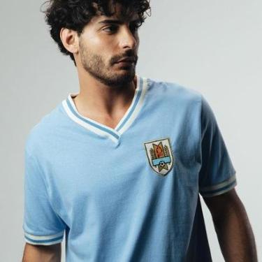Imagem de Camisa Retrô Gol Seleção Uruguai Edição Limitada Masculina-Masculino