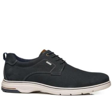 Imagem de Sapato Casual Pegada Masculino em Couro Marinho 127304-06-Masculino