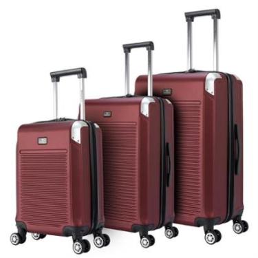Imagem de Kit 3 Malas De Viagem Primicia Cadeado TSA Bordo Anac Rodinha 360 Original Reforçada-Un...