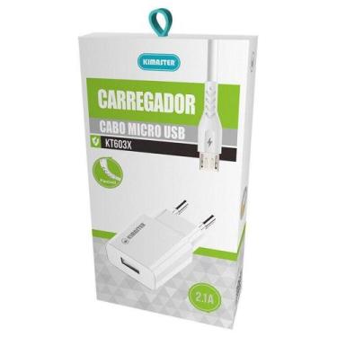 Imagem de Carregador cabo micro usb kt603x kimaster