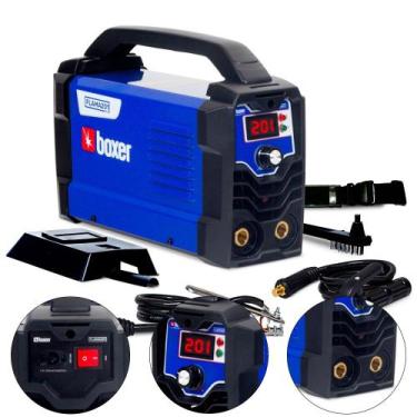 Imagem de Máquina de solda inversora 200a flama201bv - boxer, Bivolt