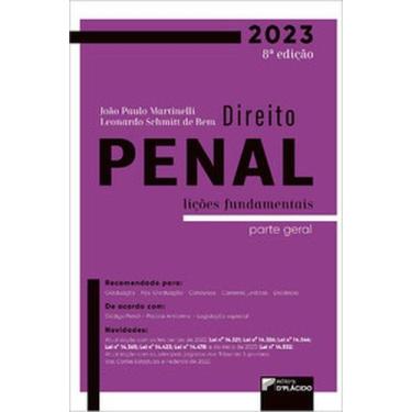 Imagem de Direito Penal - Parte Geral: Lições fundamentais - DPLACIDO, 3