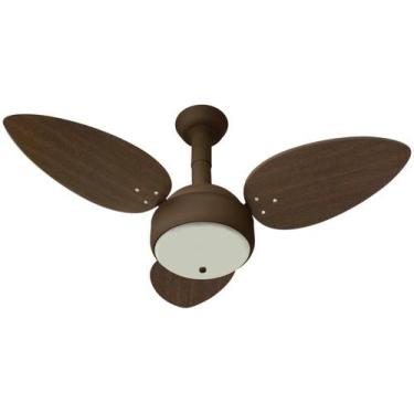 Imagem de Ventilador De Teto Exuberance Miray Marrom 3 Pás Tabaco 130W 127V C3V 