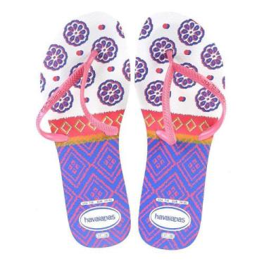 Imagem de Chinelo Havaianas Flat Mix Estampada Laranjas