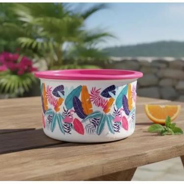 Imagem de Tupperware Mini Instantânea 575ml, Flamingo