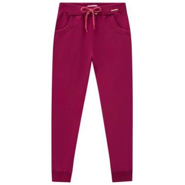 Imagem de Calça Infantil slim em moletom felpado NR 10 - Açucena